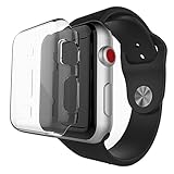 GBSELL Ultra-Slim Clear PC Hard Protective Case Cover For Apple Watch Series 3 42mm (42mm)
