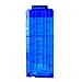 Bullet Clips, Yamix 4 Pack 12-Darts Quick Reload Clips Magazine Clips for nerf n strike elite blaster - Transparent Blue
