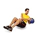 CAP Barbell Rubber Medicine Ball, 10-Pound, Red