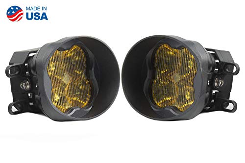 SS3 LED Fog Light Kit for 2010-2019 Toyota 4Runner, Yellow SAE/DOT Fog Sport