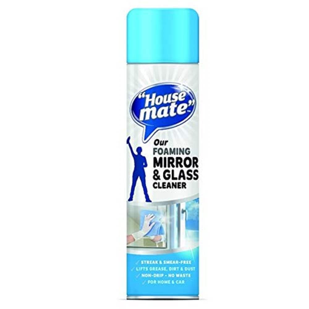 House Mate Foaming Mirror & Glass Cleaner 400ml