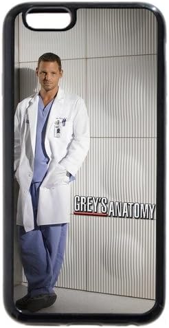 Grey's Anatomy iPhone 6 Plus Case,Customized Soft Rubber TPU Popular Design Grey's Anatomy iPhone 6s plus 5.5 Case in Black