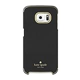 Kate Spade New York Samsung Galaxy S6 edge Smartphone  Wrap Case, Saffiano Black