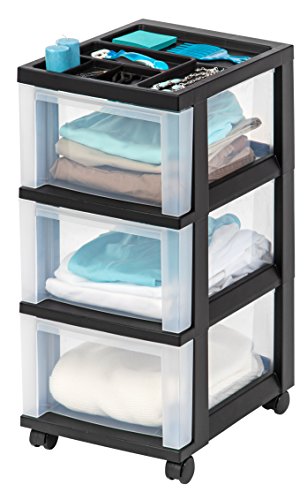 1 IRIS+3+Drawer+Rolling+Storage+Organizer