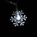 Dealgadgets Led String Light, 15ft String Light Warm White Fairy Lights Battery Operated Waterproof Outdoor/Indoor DIY Decoration Christmas Party, Wedding, Garden (Snowflakes)