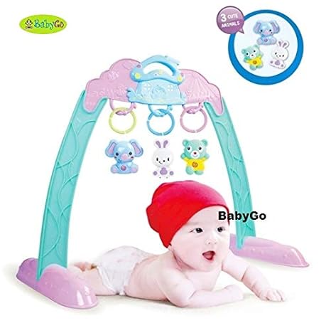 BabyGo Baby Play Gym Game Frame for Infants Exercising (Multicolor) (0-6 Months)
