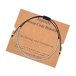 JoycuFF Be Strong and Courageous Inspirational