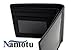 Namotu Real Carbon Fiber Wallet w/RFID Blocking Tech, Leather at Hinges and Trim - ID Window - Mens Slim Thin Real Carbon Bifold to Protect Your Money and Cards Identity