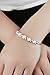 Holiday sale deep discount 25% off Merdia Women's Sterling Silver Transfer beads Cuff Bracelet Bangle with Open Design