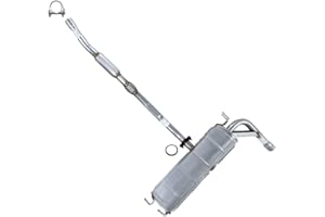 Northeastern Exhaust | Stainless Steel Resonator Pipe and Muffler Exhaust System Kit Compatible with Toyota RAV4 2004-2005 2.