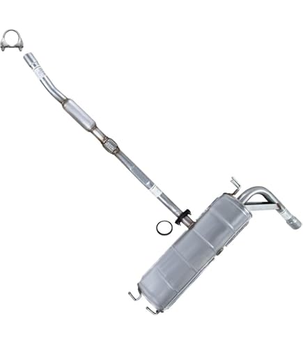 Stainless Steel Front Exhaust Pipe For Toyota RAV4 1998-2000 2.0L - Direct Fit Replacement, Made In Canada
