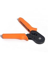 Signstek, pinza métrica de ajuste, cable de alambre, pelacables, alicates engastado AWG23 10, naranja