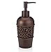 EssentraHome 4-Piece Bronze Bathroom Accessory Set, Complete Set Includes: Toothbrush Holder, Lotion Dispenser, Tumbler and Soap Dish