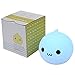Umiwe Waterdrop Silicone Night Light for Kids Baby Children Toddler Infant Tap Control Multicolor Nursery Cute Lamp (Rechargeable A)