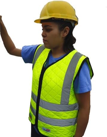 Cool Medics M1863FR Hi Vis Flame Resistant Vest, 4X-Large, Yellow