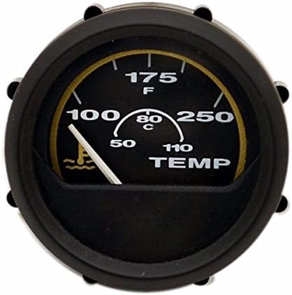 Amazon Com Faria Boat Temperature Gauge Gp9163a Bayliner Old Style 2 Inch Black Sports Outdoors