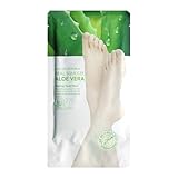 (6 Pack) NATURE REPUBLIC Real Squeeze Aloe Vera Peeling Foot Mask