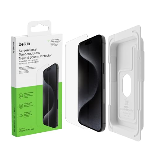 Belkin protector de pantalla ScreenForce TemperedGlass con... en promo sur Amazon