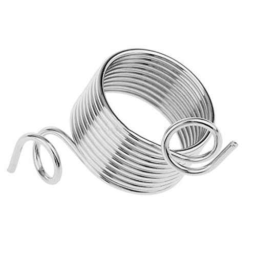 image for gootrades 2 Size Metal Yarn Guide Knitting Thimble for Knitting Crafts