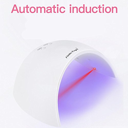 27W USB LED UV Nail Gel Curing Lamp Light Nail Polish Dryer Nail Art Machine for Fingernail Toenail - Thumbnail 4