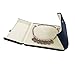 Dark Blue Velvet Banquet Large Necklace Pearl Strands Gift Box Packaging Premium Grade Velvet Unique Style Hard Shell Button Tight Large Room Inside Fine Exhibition Gift for Her (Jewelry not included)
