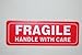 Pro TEK Fragile Sticker Handle with Care Shipping Labels-Self-Adhesive Stickers (500 (1
