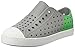 Native Shoes Unisex-Child Jefferson Block Slip-On, Pigeon Grey/Shell White, 8 M US Toddler