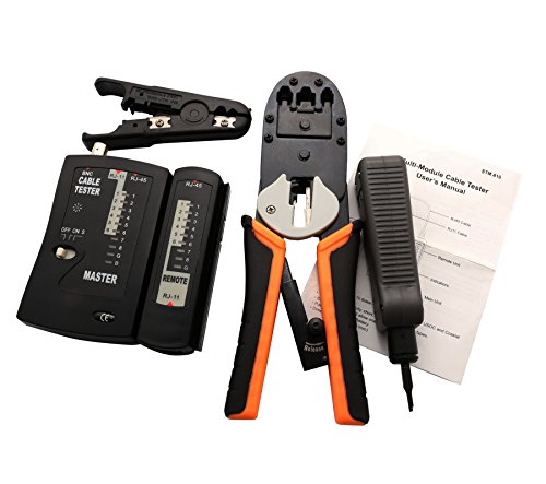 image for Syba Network Tool Repair Kit, Ethernet LAN Cable Tester Computer Maint