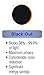 Eclipse Wyndham Blackout Thermal Insulated Grommet Top Curtains for Bedroom, Single Panel, 52