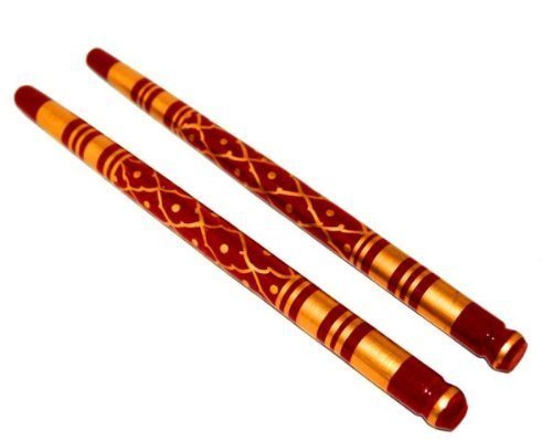 Dandiya Sticks for Navratri Garba Dance Stick - Sankheda Dandiya Set of 4