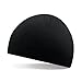 FUNOC Mens Womens Soft Rib Knit Cap Skull Hat Bones Beanie Fit Your Head Perfect (Black)