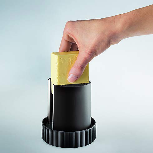 Cooks Innovations SM1520 Butter Mill Grate Stainless Steel Skin, 3.5" x 3.5" w x 4.2" high, - Thumbnail 2