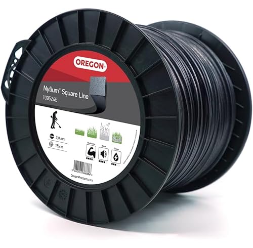 Oregon Quadratischer Nylon Maehfaden 3mm, 3,0 mm x 155 m (109524E)