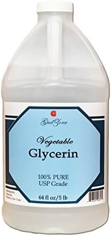 Vegetable Glycerin 64 fl. oz (1/2 Gallon) Pure, USP Grade, weight 5 lb