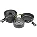 Terra Hiker Camping Cookware, Nonstick, Lightweight Pots, Pans with Mesh Set Bag for Backpacking, Hiking, Picnic