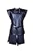 CosTop Game of Thrones Jon Snow Knights Watch Cosplay Costume for Man and Child,Black, Male -XL
