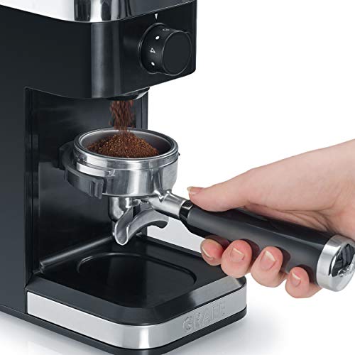 Graef CM502EU Kaffeemühle, 135, Edelstahl, schwarz – Bild 4