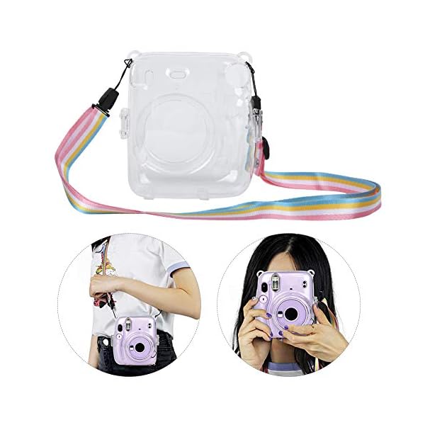 PC Transparente Schutzhülle, Instant Camera Case, Kompaktkamera Taschen, Protective Case Cover, Kratzfeste Anti Fall… – Bild 8