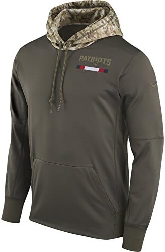 New England Patriots 2017 Nike NFL Salute to Service Men's Hoodie (XL)