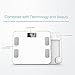 Amerzam Smart Scale,Bluetooth Body Scale Bathroom Scale Wireless Body Fat Scale with iOS and Android App to Manage Body Weight, Body Fat, Water, Muscle Mass, BMI, BMR, Bone Mass