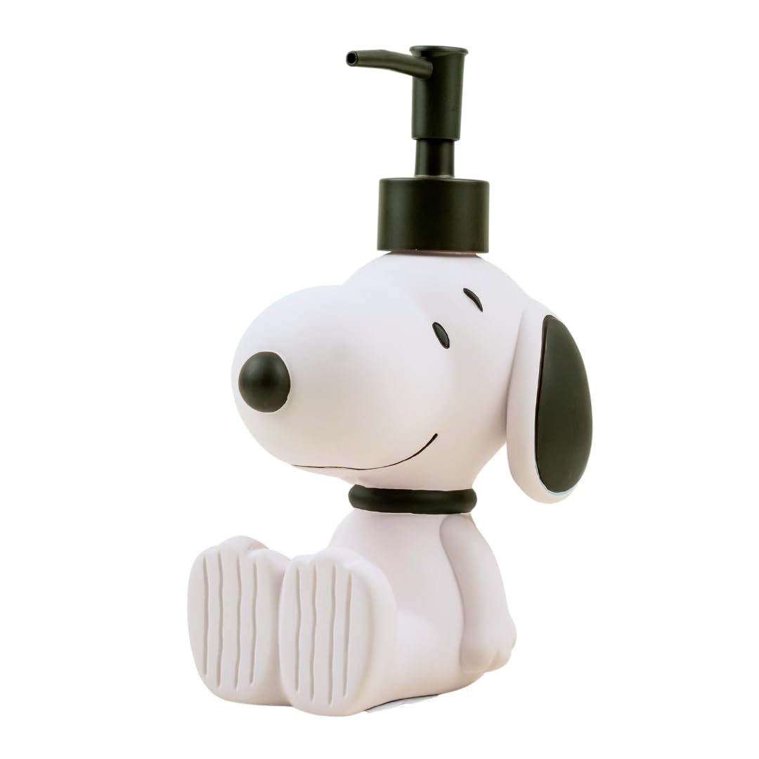 Photo 1 of Collectibles Peanuts Snoopy Soap/Lotion/Hand Sanitizer Resin Pump Dispenser, 10.01 Ounces, (Officially Licensed Product) by Franco