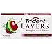 Trident Layers Sweet Cherry and Island Lime, 14 Piece Packages (Pack of 12)