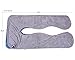 Aminiture Pregnancy Body Pillow Cover Oversize Plush U Shaped Pillowcase Total Body Maternity Pillow Removable Cover Case Full Body Pillow(Navy Blue)
