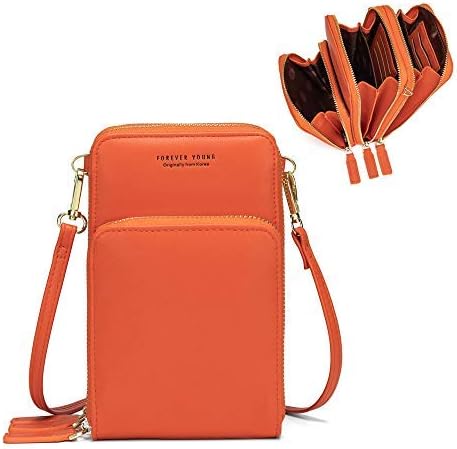 Sponsored Ad – Crossbody Phone Bags for Women Small Shoulder Bag Handbags Multifunctional Cellphone Bag Lightweight Wallet Purses 3 Main Pockets with Card Slots