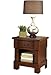 Homestyles Aspen Nightstand, Brown
