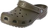 CROCS Adult Classic Clogs Chocolate-200 Brown 11