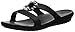 crocs Women's Sanrah Studded Circle W Dress Sandal, Black/Graphite, 7 B(M) US