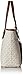 Michael Kors Women's Jet Set Item Medium Tz Snap Packet Tote, Vanilla