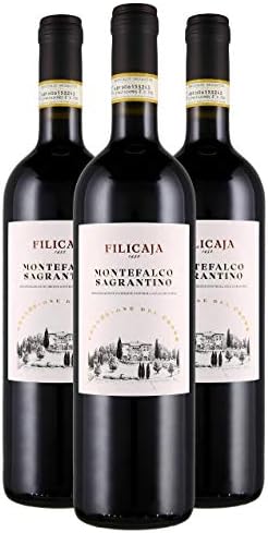 Montefalco Sagrantino DOCG 2012 - Villa da Filicaja - 3 x 0,75 l. - Italian red wine - Umbria - Italy