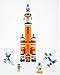 Laser Pegs Mars Rocket Light Up Building Kit (580 pieces)